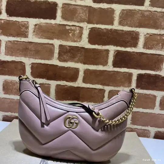 Firstbag ru GG bag small half-moon-shaped GUCCI Marmont 0701